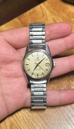 Vintage OMEGA Seamaster Date Cal 562 Automatic Mens Watch 14701 READ