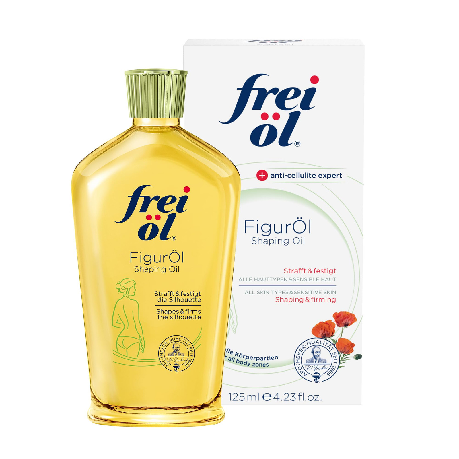 frei öl, olio rimodellante, confezione singola (1 x 125 ml) (b5M)