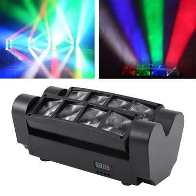 180W LED Bewegender Kopf Strahl Bühnenbeleuchtung RGBW DMX Disco Party DJ Lichte