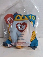 McDonald’s Happy Meal Toy Ty Teenie Beanie Baby #10 LIZZ The Lizzard 1996