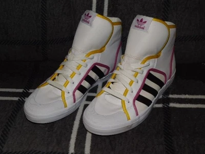 Adidas Honey Hoop Hi Sneaker Sleek Series weiß Gr. 42 2/3 - Bild 1 von 4