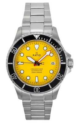 Ratio FreeDiver Automatik Taucheruhr RTF044 200M Herren