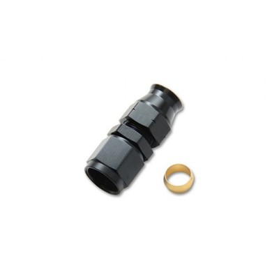 Vibrant For Tube Adapter Fitting | -10AN Female to .625in | w/Brass Olive Insert