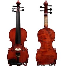 Stradivari model 5 strings 15" Viola, Master tone hand-made ,Whole Maple back