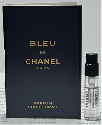 Chanel Bleu De Chanel PARFUM Pour Homme Men's Sample Spray .05oz, 1.5ml