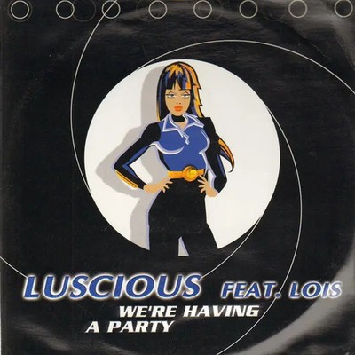 Luscious Were Having A Party Vinyl Single 12inch NEAR MINT Virgin France S.A