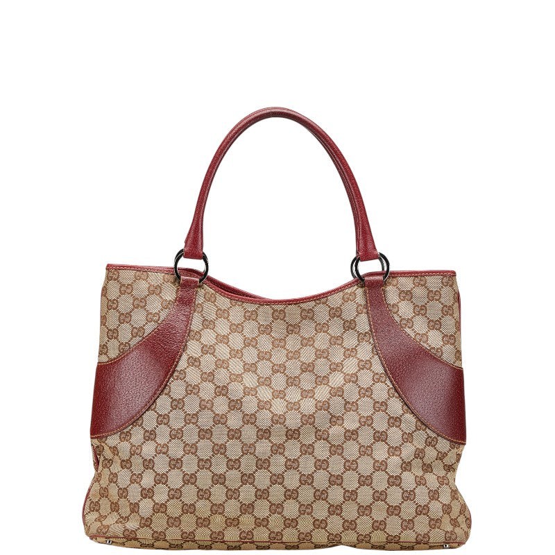 Gucci GG Monogram Canvas Handbag Beige One Size 533804 for Women