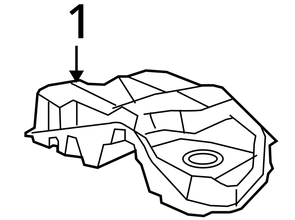(LOCAL PICKUP ONLY) Fuel Tank Fits 07-17 LEXUS LS460 2513839 Foto 4 de 4
