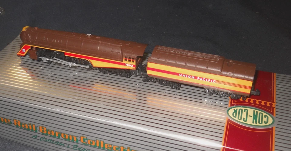 N Scale Con-Cor Union Pacific 4-6-4 #7002 - Image 2 of 4