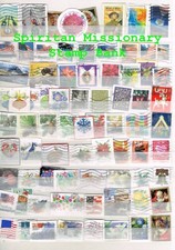 Forever Stamps: 76 Assorted Postmarked Postage  13-014 