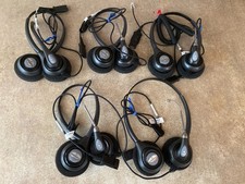 LOT OF 5 Plantronics SupraPlus HW261/THW26IN 64337-31 Noise Cancelling Headset