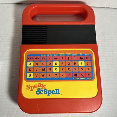 Classic Speak & N Spell Kahootz #09624 Electronic Learning Game Not Tested