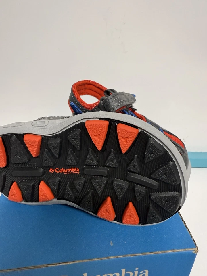 Columbia мальчиков ясельного возраста Techsun сандалии размер 4 темно серый / специи Бесплатная доставка новый - Изображение 2 из 3