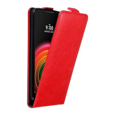 Hülle für LG X POWER Schutz Hülle Handy Cover Case Flip Etui Magnet
