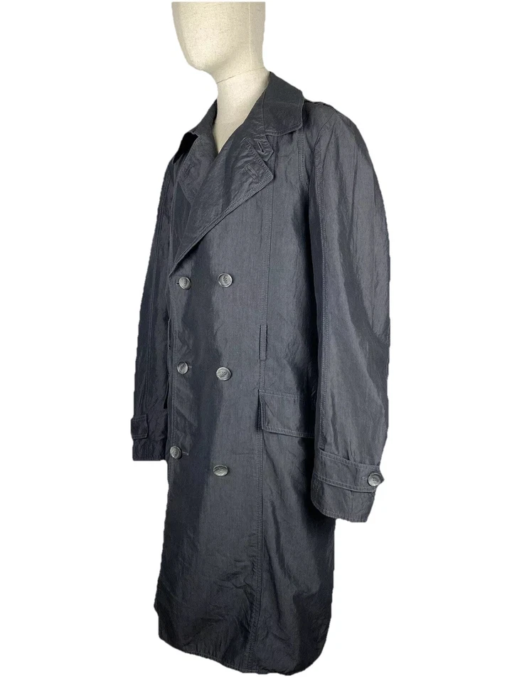 D&G Dolce & Gabbana men’s double breasted cotton trench coat jacket size 50 - Image 2 of 4