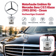 Motorhaubenstern Haubenemblem Stern für Mercedes Benz W202 W203 W210 W220 Motorhaubenstern Haubenemblem Stern für Mercedes Benz W202 W203 W210 W220