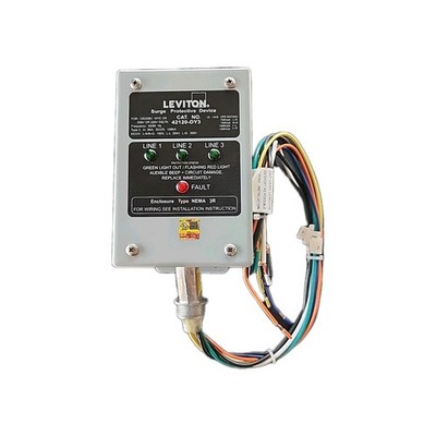 Leviton Multi Phase Panel Surge Protection Device 061-42120-DY3 120/208/240 VAC