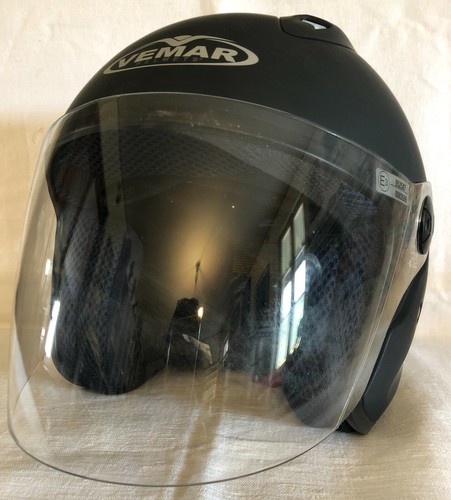 CASCO VEMAR HELMETS JET NERO OPACO UNISEX | eBay