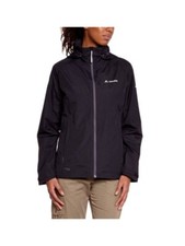 Vaude Kofel WATERPROOF everyday walking hiking BLACK jacket **size XL** MEASURED