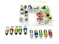 36pc Asst Instrument Panel Dashboard LED Lights Bulbs Kit BA9S 53 57 1895 Ford