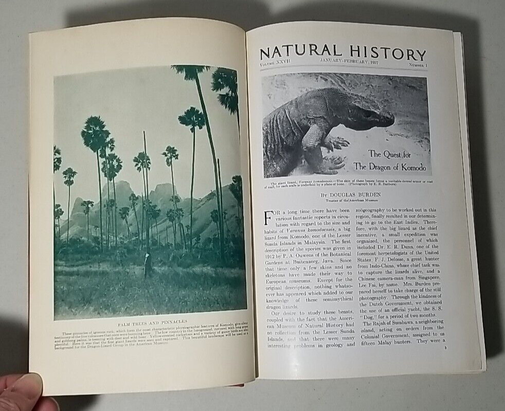 1927 NATURAL HISTORY The Journal of Museum of Natural History Vol 27 6 Issues