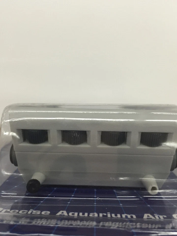 Bomba de ar de plástico 4 vias controle válvula gangue aquário tanque de peixes VENY'S - Imagem 3 de 4