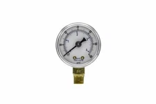 Dry Pressure Gauge 1.5" Dial 0-60 PSI 1/8" NPT Male Thread Size Bottom Mount
