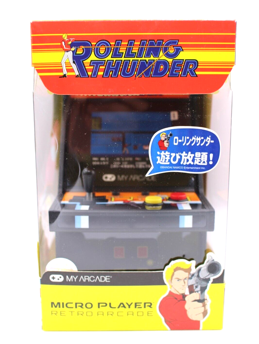 dreamGEAR Retro Arcade Rolling Thunder Arcade Video Game W101