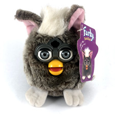 Vintage 1999 Furby Buddies Plush  Big Happy  Pet Toy With Tag by Tiger