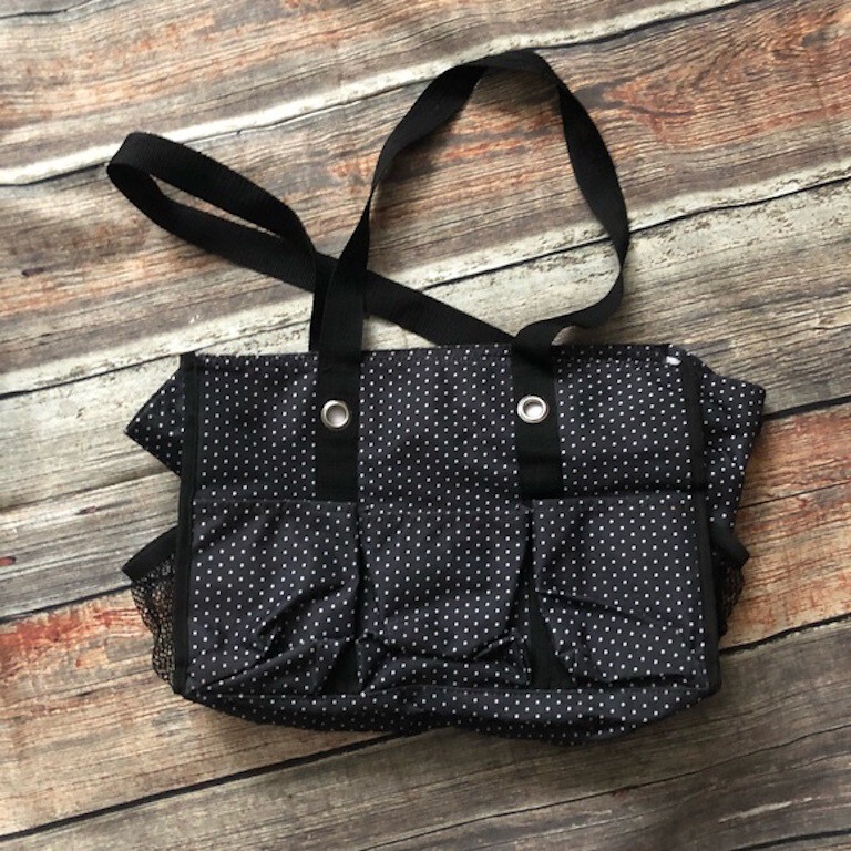 Thirty One Organizing Zip Top Utility Mummy Shoulder tote