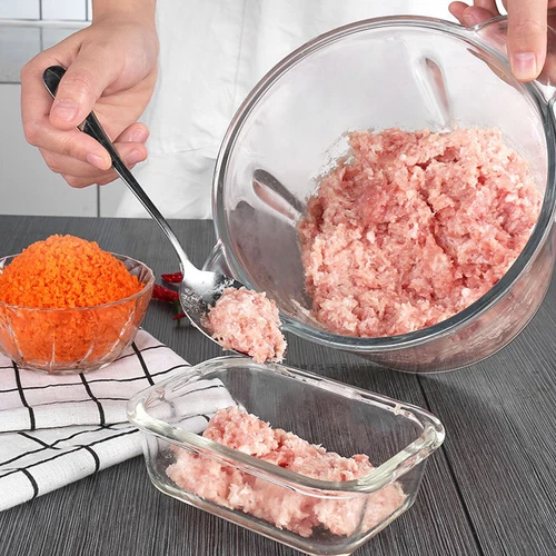 Elektrischer Fleischwolf Küchenmaschine Obst Mixer Gemüse Zerkleinerer Wurstmaschine - Bild 22 von 23