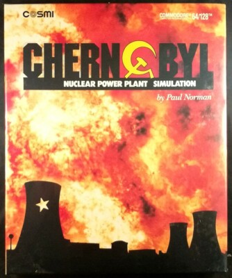Chernobyl Nuclear Power Plant Simulation Commodore 64 C64 (1987) Cosmi ...