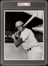 1956 Frank Robinson Rookie PSA/DNA Authentic Type 1 8x10 Photo Reds & Orioles