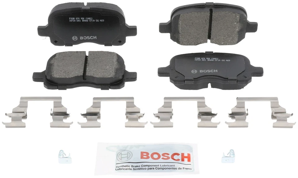 Pastillas de freno delanteras Bosch QuietCast de cerámica para Chevrolet Prizm 1998-2002 1999 2000 Foto 3 de 4