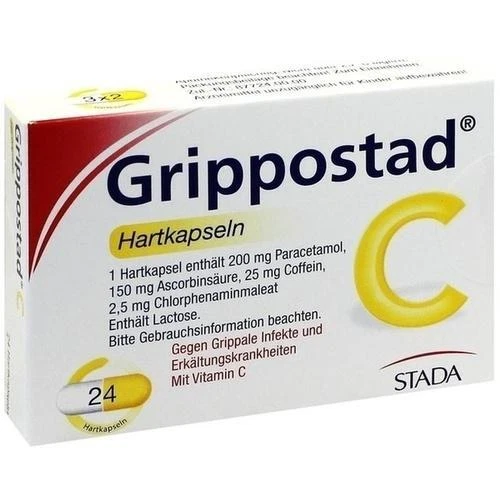 PHARMA GERKE ARZNEIMITTELVERTRIEBS GMBH GRIPPOSTAD C Hartkapseln 24 St PZN 7100897
