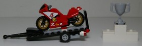 LEGO CITY 60084 RACING BIKE TRANSPORTER 2015  USED COMPLETE INSTRUCTIONS