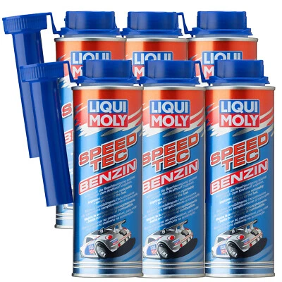 6x Liqui Moly 3720 Speed Tec Benzin Zusatz Additiv Kraftstoffadditiv 250ml
