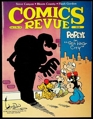 Comics Review Vol 1 No 24 1987 Magazine for Collectors, USA Comics - 033122JENON
