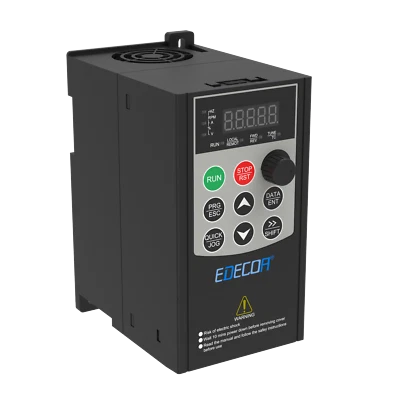 EDECOA 380V 1.5KW 2.2KW 4 5.5KW convertidor de frecuencia convertidor de frecuencia inversor VFD