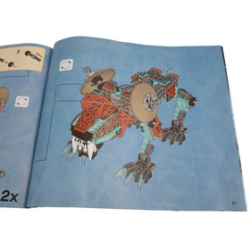 Lego 70143 CHIMA Sir Fangar Saber Tooth Walker INSTRUCTION MANUALS ONLY 2014 Ret