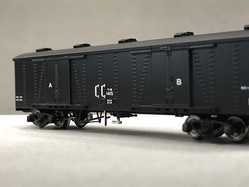N Scale World Craft JNR Class Waki-1000 Boxcar Type B NIB Wagon Van Freight Car - Picture 15 of 20