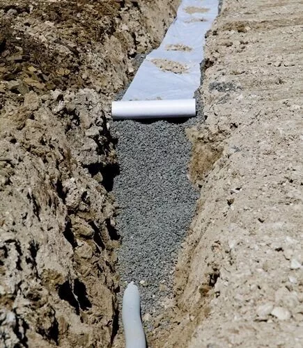 GEOFABRIC 1.2 Wide X 25m Roll Geotextile White Retaining Wall DRAINAGE FILTER - Picture 8 of 13
