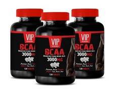 muscle lean - BCAA 3000MG essential amino acid l-leucine l-valine fat burner 3B