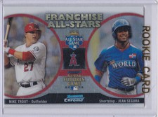 MIKE TROUT ROOKIE CARD Bowman Chrome INSERT RC Future All-Stars $$ ANGELS
