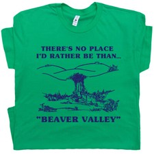 Divertida Camiseta Beaver Valley Ofensiva Diciendo Novedad Sexo Sucio Crudo Rudo Para Hombres