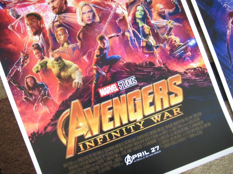 Marvel Avengers Endgame 11" x 17" Collector's Movie Posters ( Set of 4 ) - Image 2 of 4