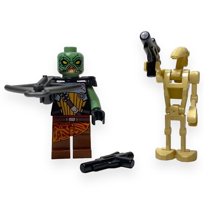 LEGO Embo Minifigure 7930 Star Wars Bounty Hunter Assault Gunship  Incomplete