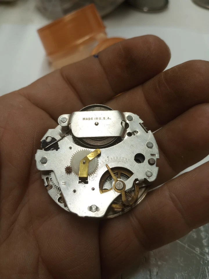 Lote de piezas de relojes de bolsillo vintage para relojeros Estate #A21 Westclock Pocket Ben Foto 3 de 3