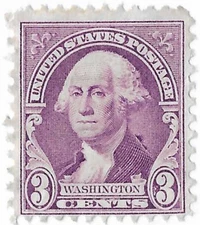 STAMP US SCOTT 720 "Washington" 3 CENT 1932 MNG