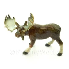 Dolls House Miniature Ceramic Moose Style 1